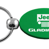 Jeep Gladiator Oval Key Fob - Green