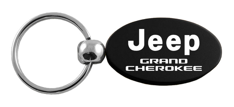 Jeep Grand Cherokee Oval Key Fob - Black