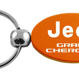 Jeep Grand Cherokee Oval Key Fob - Orange