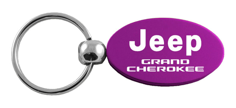 Jeep Grand Cherokee Oval Key Fob - Purple