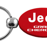 Jeep Grand Cherokee Oval Key Fob - Red