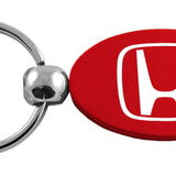 Honda (H Only) Oval Key Fob - Red