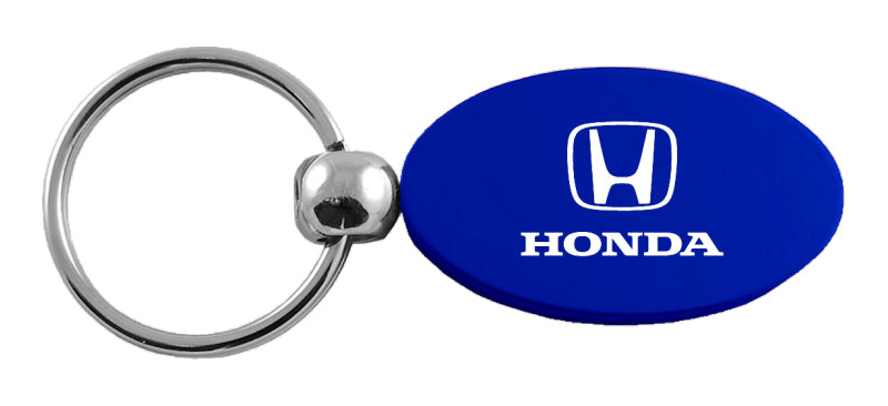 Honda Oval Key Fob - Blue