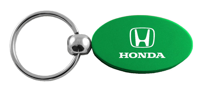 Honda Oval Key Fob - Green