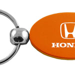 Honda Oval Key Fob - Orange