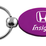 Honda Insight Oval Key Fob - Purple