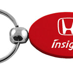 Honda Insight Oval Key Fob - Red