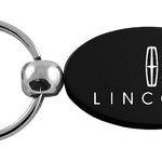 Lincoln Oval Key Fob - Black