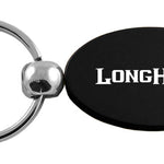 Ram Longhorn Oval Key Fob - Black