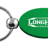 Ram Longhorn Laramie Oval Key Fob - Green