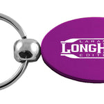 Ram Longhorn Laramie Oval Key Fob - Purple