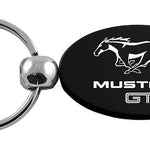 Mustang GT Oval Key Fob - Black