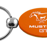 Mustang GT Oval Key Fob - Orange