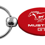 Mustang GT Oval Key Fob - Red