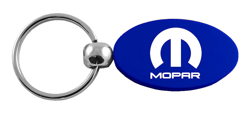 Mopar Oval Key Fob - Blue