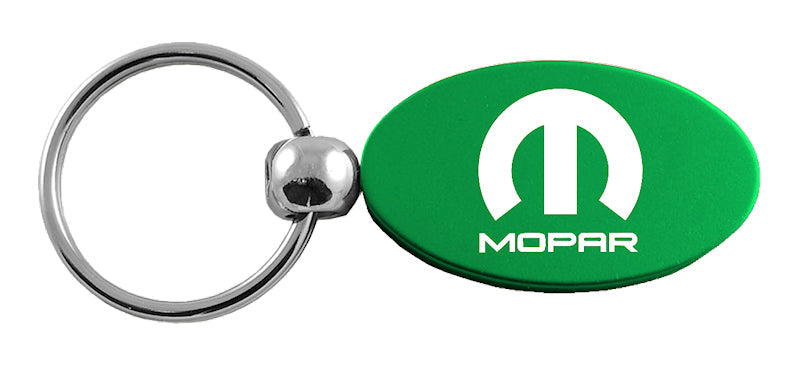 Mopar Oval Key Fob - Green