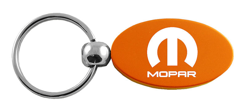 Mopar Oval Key Fob - Orange