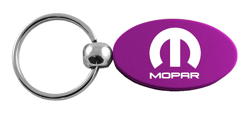 Mopar Oval Key Fob - Purple