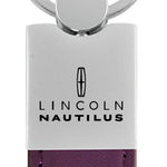 Lincoln Nautilus Oval Key Fob - Black