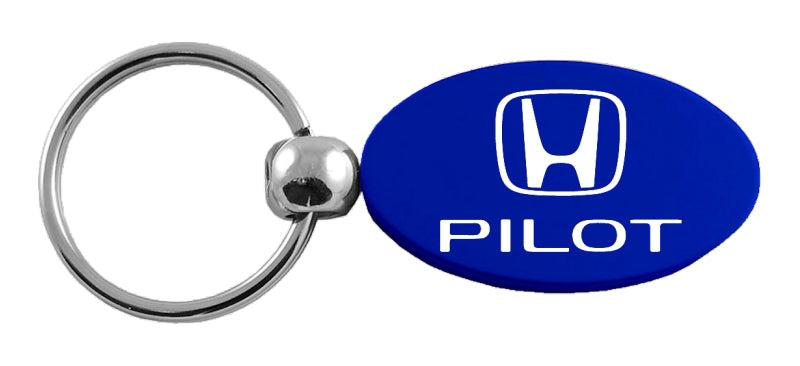 Honda Pilot Oval Key Fob - Blue