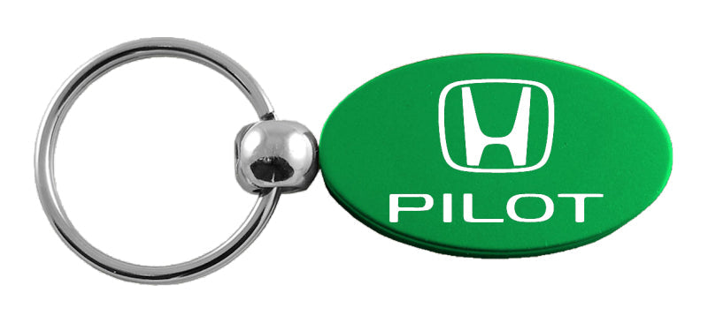 Honda Pilot Oval Key Fob - Green