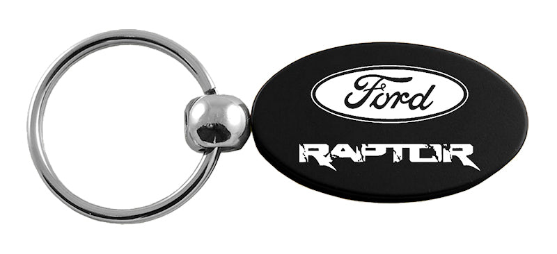 Ford Raptor Oval Key Fob - Black