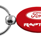 Ford Raptor Oval Key Fob - Red