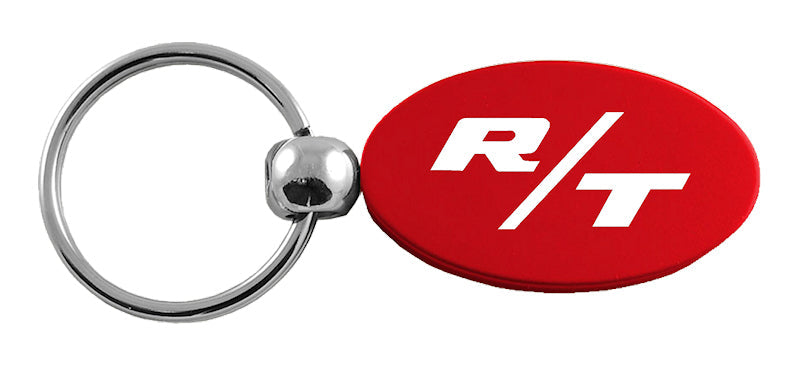 Dodge RT Oval Key Fob - Red