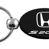 Honda S2000 Oval Key Fob - Black