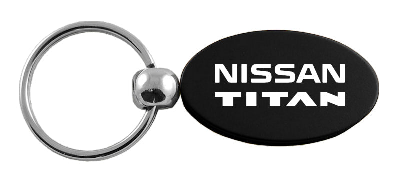 Nissan Titan Oval Key Fob - Black