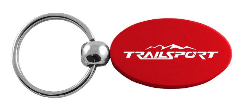 Honda TrailSport Oval Key Fob - Red