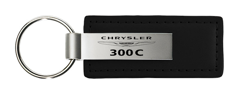 Chrysler 300C Leather Key Fob - Black