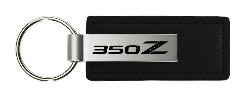 Nissan 350Z Leather Key Fob - Black