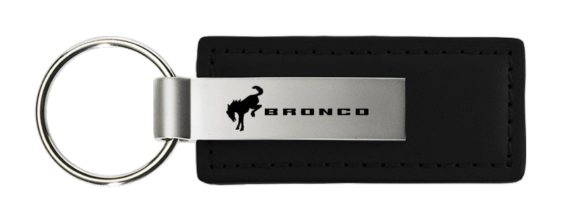 Ford Bronco 2020 Leather Key Fob - Black