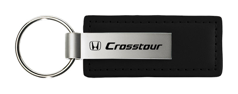 Honda Crosstour Leather Key Fob - Black