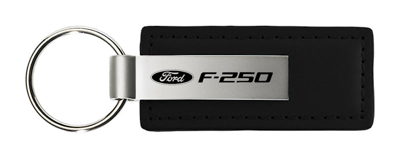 Ford F-250 Leather Key Fob - Black