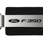 Ford F-350 Leather Key Fob - Black