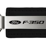 Ford F-350 Leather Key Fob - Black