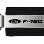 Ford F-450 Leather Key Fob - Black