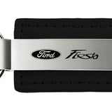 Ford Fiesta Leather Key Fob - Black