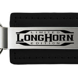 Ram Longhorn Limited Edition Leather Key Fob - Black