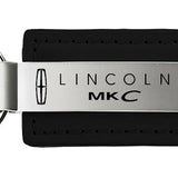 Lincoln MKC Leather Key Fob - Black