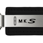 Lincoln MKS Leather Key Fob - Black