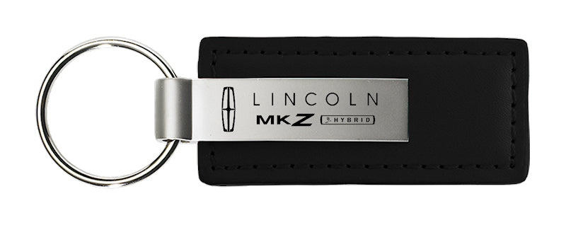 Lincoln MKZ Hybrid Leather Key Fob - Black