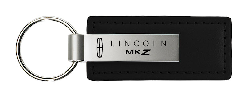 Lincoln MKZ Leather Key Fob - Black