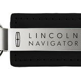 Lincoln Navigator Leather Key Fob - Black