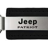 Jeep Patriot Leather Key Fob - Black