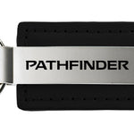 Nissan Pathfinder Leather Key Fob - Black