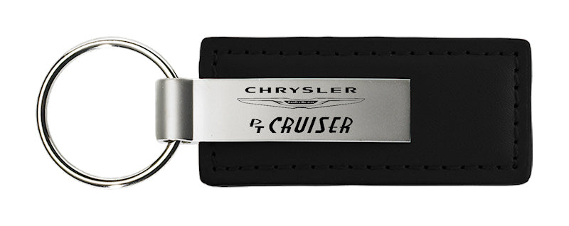 Chrysler PT Cruiser Leather Key Fob - Black