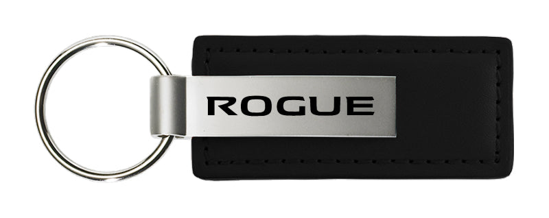 Nissan Rogue Leather Key Fob - Black